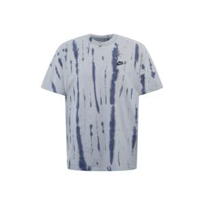 NIKE Funkční tričko námořnická modř / šedý melír
