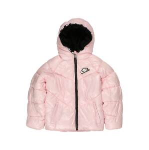 Nike Sportswear Zimní bunda  růžová / černá / bílá