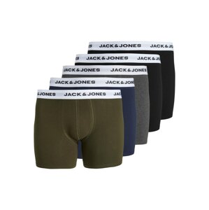 Jack & Jones Plus Boxerky  námořnická modř / šedý melír / khaki / černá