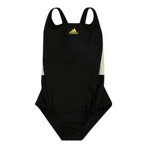ADIDAS PERFORMANCE Sportovní plavky  žlutá / světle šedá / černá