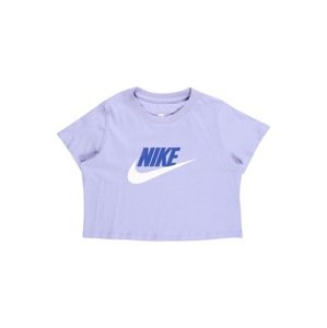 Nike Sportswear Tričko  marine modrá / šeříková / bílá