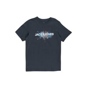 Jack & Jones Junior Tričko 'Tear'  námořnická modř / tmavě modrá / humrová / bílá