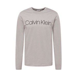 Calvin Klein Tričko světle šedá / černá