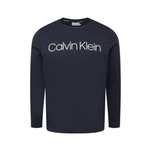 Calvin Klein Big & Tall Tričko  námořnická modř / bílá