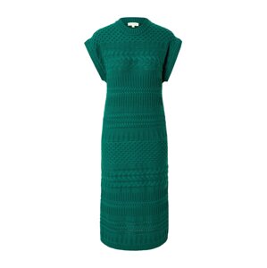 Esmé Studios Úpletové šaty 'Mary' smaragdová