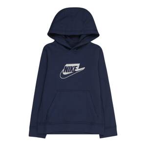 Nike Sportswear Mikina námořnická modř / bílá