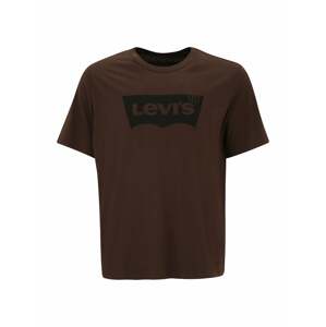 Levi's® Big & Tall Tričko  čokoládová / černá