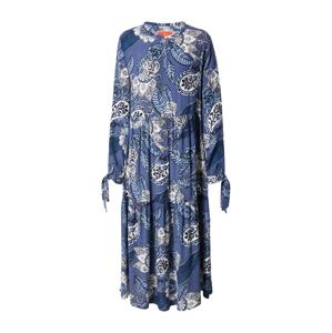 LIEBLINGSSTÜCK Košilové šaty 'Rosina' noční modrá / chladná modrá / světlemodrá / bílá