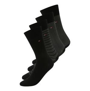 Tommy Hilfiger Underwear Ponožky '5P GIFTBOX BIRDEYE'  antracitová / červená / černá / bílá