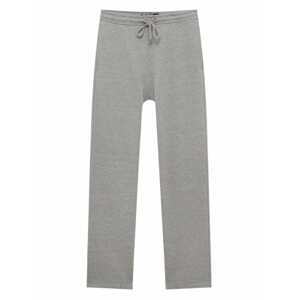 Pull&Bear Kalhoty šedý melír