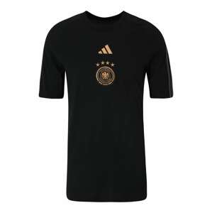 ADIDAS PERFORMANCE Funkční tričko 'DFB' zlatá / šedá / černá