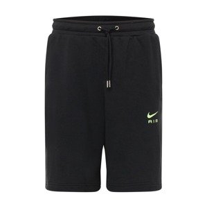 Nike Sportswear Kalhoty světle zelená / černá