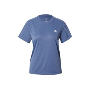 ADIDAS SPORTSWEAR Funkční tričko 'Run it' chladná modrá / bílá