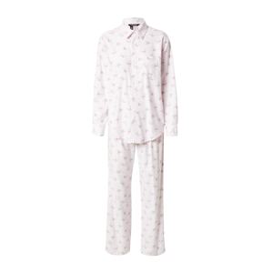 Lauren Ralph Lauren Pyžamo  trávově zelená / růžová / eosin