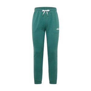 ELLESSE Sportovní kalhoty 'Granite'  zelená / oranžová / červená / bílá