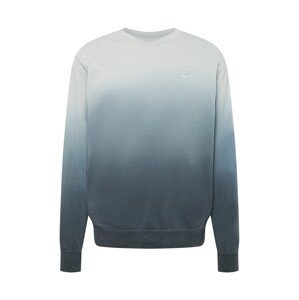 Nike Sportswear Mikina námořnická modř / chladná modrá / světle šedá