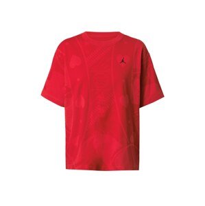 Jordan Tričko červená / červená třešeň / černá