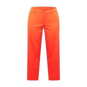PIECES Curve Chino kalhoty 'AMALIE' oranžově červená