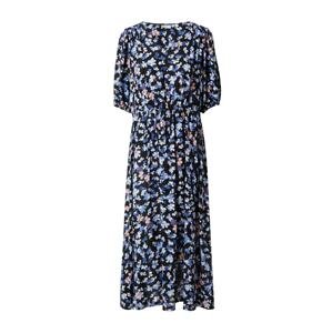 Fransa Letní šaty 'Ava'  nebeská modř / pastelová modrá / růže / černá
