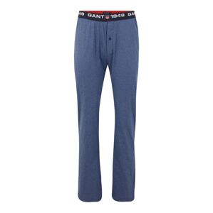 GANT Pyžamové kalhoty  tmavě modrá / červená / bílá