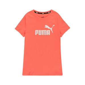 PUMA Funkční tričko  korálová / stříbrná