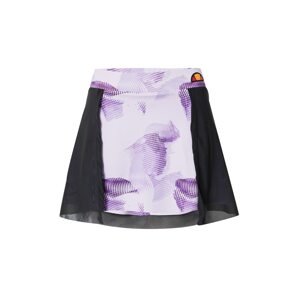 ELLESSE Sportovní sukně 'Firenze' fialová / pastelová fialová / černá