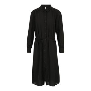 JDY Petite Košilové šaty 'MOCCA' černá