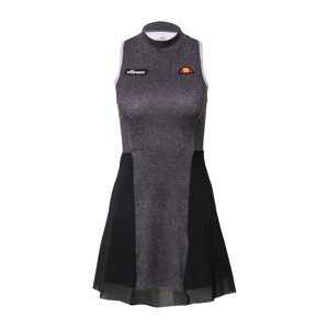 ELLESSE Sportovní šaty 'Teasel' fialová / černá / černá džínovina
