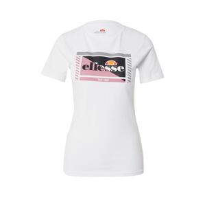 ELLESSE Funkční tričko 'Ruby' šedá / růžová / černá / bílá