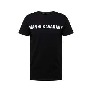 Gianni Kavanagh Tričko  černá / bílá
