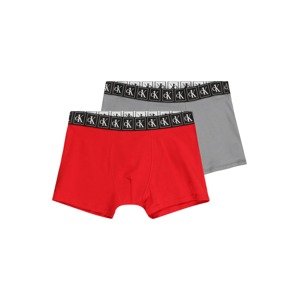 Calvin Klein Underwear Spodní prádlo  šedá / červená