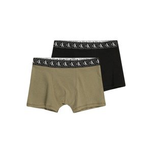Calvin Klein Underwear Spodní prádlo  khaki / černá / bílá