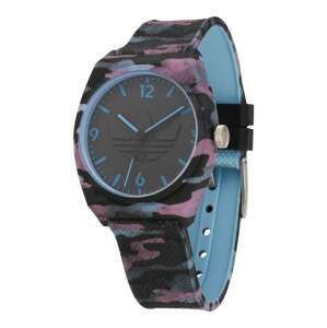 ADIDAS ORIGINALS Analogové hodinky 'PROJECT TWO'  nebeská modř / pink / černá