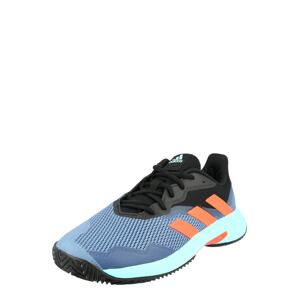 ADIDAS PERFORMANCE Sportovní boty 'CourtJam Control'  světlemodrá / oranžová / černá