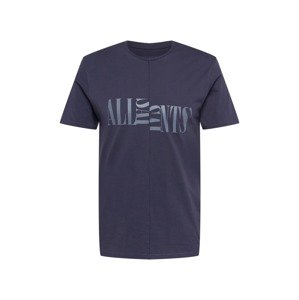AllSaints Tričko 'NICO' námořnická modř / kouřově modrá