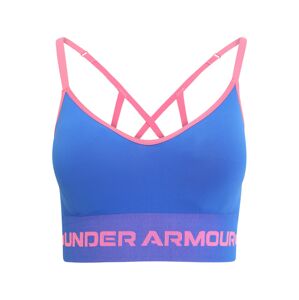 UNDER ARMOUR Sportovní podprsenka modrá / pink