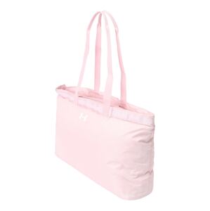 UNDER ARMOUR Sportovní taška  růžová / bílá