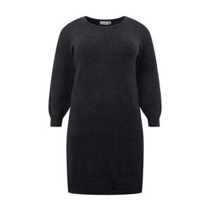 Fransa Curve Úpletové šaty 'Sandy' černá
