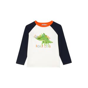 Cath Kidston Tričko 'Dinosaur Roar' námořnická modř / zelená / oranžová / bílá