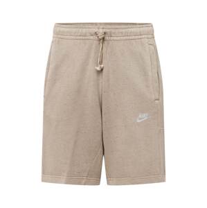 Nike Sportswear Kalhoty šedobéžová